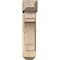 Ekena Millwork Merced Craftsman Rough Sawn Bracket w/ Offset Brace, Douglas Fir, 8"W x 22"D x 34"H BKT0806X22X34MRC04RDF - alternate 4